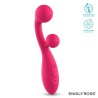 Rollie Double Ball Vibrator USB Silicone Pink Cl50
