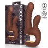 Mocca Thrusting Vibrator w/Rabbit & Grip Cl,27
