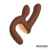 Mocca Thrusting Vibrator w/Rabbit & Grip Cl,27