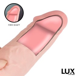 Otto Triple Texture Dildo 8" Skin Colour TPE CL,22