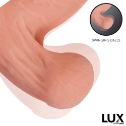 Paul Triple Texture Dildo w/Swing Balls 8,2" Cl,12