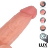Lars Triple Texture Dildo w/Swing Balls 7,6" Cl,12