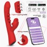 Trixy Triple Tapping Mouth Vibrator w/App Clave 26