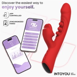 Trixy Triple Tapping Mouth Vibrator w/App Clave 26