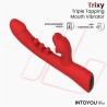 Trixy Triple Tapping Mouth Vibrator w/App Clave 26