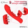Trixy Triple Tapping Mouth Vibrator w/App Clave 26