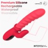 Tingly Waving Vibrator & Finger w/App Clave 30