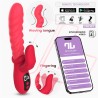 Tingly Waving Vibrator & Finger w/App Clave 30