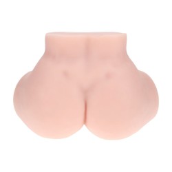 Bodyforms - Bree Knox - Dual Entry Vibrating Masturbator - 4,2 kg / 9.3 lbs - Flesh