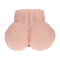 Bodyforms - Rina Brooks - Dual Entry Vibrating Masturbator - 2,4 kg / 5.4 lbs - Flesh