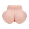 Bodyforms - Vivica Lenore - Dual Entry Vibrating Masturbator - 3,5 kg / 7.7 lbs - Flesh