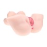 Bodyforms - Ava Monroe - Dual Entry Vibrating Masturbator with Sleeves - 20 kg / 44.1 lbs - Flesh