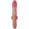 Pierced Punisher Vibrating Dildo Liquid Silicone