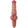 Mutant Rumbler Vibrating Dildo Liquid Silicone