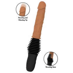 Realistic Double Thrusting Vibrator