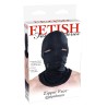 FFS Zipper Face Hood Black