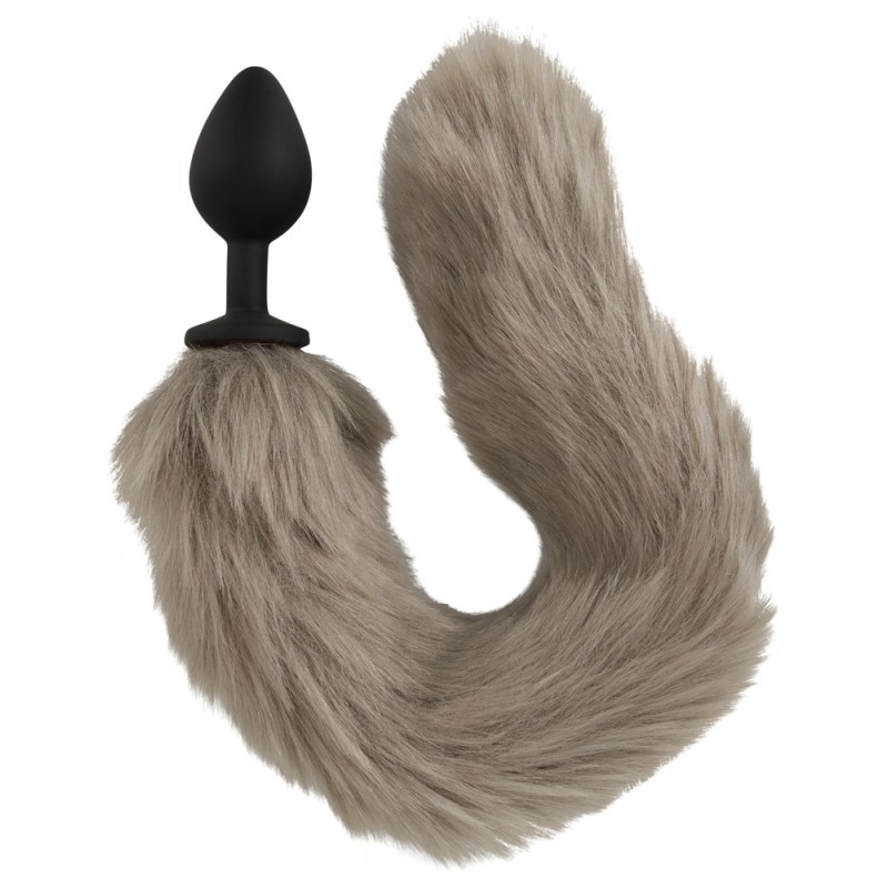 Fluffy Tail Grey