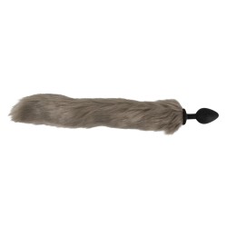 Fluffy Tail Grey