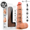 Mr Intense - Bruce Xl Silicone Dildo With Testicles 25.5 Cm -Ø- 5.5 Cm
