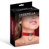 Cinderella Red Collar With Ring