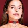 Cinderella Red Collar With Ring