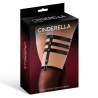 Cinderella Black Garter With 3 Straps