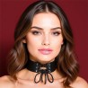 Cinderella Wide Collar With Lace Black