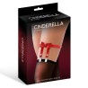 Cinderella Red Garter With Bow Tie