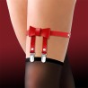 Cinderella Red Garter With Bow Tie