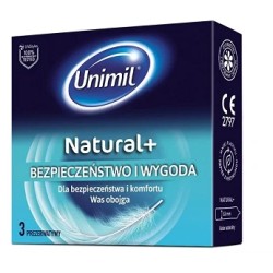UNIMIL Prezerwatywy 3 NATURAL +
