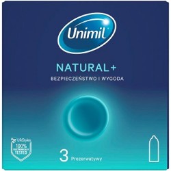 UNIMIL Prezerwatywy 3 NATURAL +
