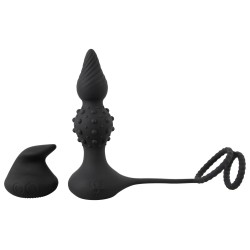 Rebel RC butt plug with cock&b