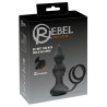 Rebel RC Butt Plug with Cock & Ball Rings