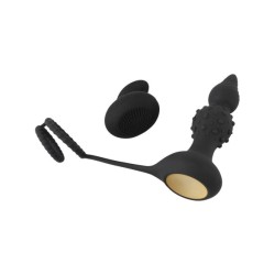 Rebel RC Butt Plug with Cock & Ball Rings