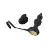 Rebel RC Butt Plug with Cock & Ball Rings