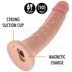 Mythology Fantasy Dildo - Mythology - Asher Original Dildo S - Vibrator + Remote Control With Watchme Wireless Technology