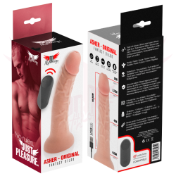 Mythology Fantasy Dildo - Mythology - Asher Original Dildo S - Vibrator + Remote Control With Watchme Wireless Technology