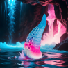 Epic - Phorcys Blue Tentacle Dildo Large Size