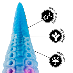 Epic - Phorcys Blue Tentacle Dildo Large Size