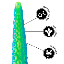 Epic - Scylla Dildo Thin Tentacle Fluorescent Small Size