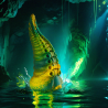 Epic - Cetus Dildo Green Tentacle Small Size