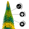Epic - Cetus Dildo Green Tentacle Small Size