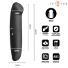 Intense Fun Toys - Intense - Phil G-Spot Vibrator Black 13 Cm