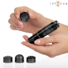 Intense Fun Toys - Intense - Kurt Mini Massager With 4 Interchangeable Heads Black