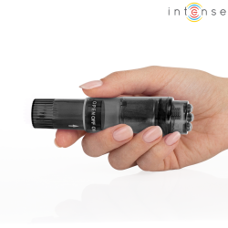 Intense Fun Toys - Intense - Kurt Mini Massager With 4 Interchangeable Heads Black