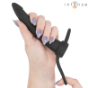 Intense For Him - Intense- Lucas Anal Dildo With Cock And Testicle Ring Silicone