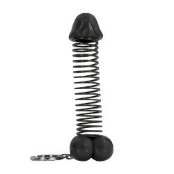 Super John - Keychain - Black